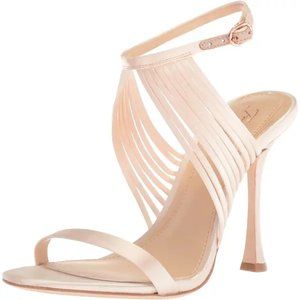 VINCE CAMUTO BNIB sz6 gold/ivory Heels NWT strappy